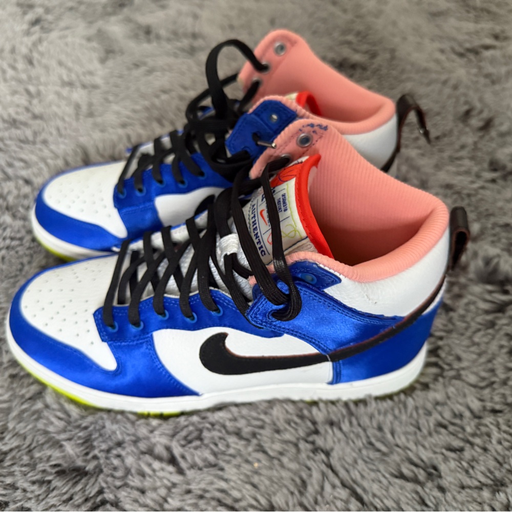 Nike Women’s Dunk High Racer Blue/Atomic Green-No Box